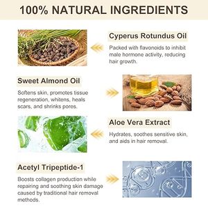 OEM Venta al por mayor 100% Pure Natural Organic Cyperus Rotundus Aceite esencial para la depilación de la piel Aceite de depilación - Product Image 2