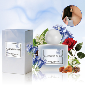 Parfum en vaporisateur avec logo personnalisé belle fragrance Bluebell clous <span class=keywords><strong>de</strong></span> girofle jasmin rose musc arôme floral EDP longue durée 50ml eau <span class=keywords><strong>de</strong></span> parfum pour femmes - Product Image 3
