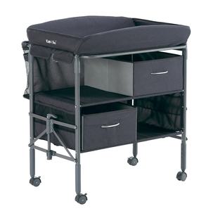 Meilleure vente d'usine Étagères à deux couches peu encombrantes <span class=keywords><strong>Table</strong></span> à <span class=keywords><strong>langer</strong></span> pour bébé avec matelas à <span class=keywords><strong>langer</strong></span> en PVC pour nouveau-nés - Product Image 5