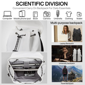 Travel <strong>Laptop</strong> Backpack for Men <strong>Women</strong> Carry on 16 Inch Waterproof Lightweight Weekender <strong>Rucksack</strong> Wholesale Custom Logo - Product Image 3