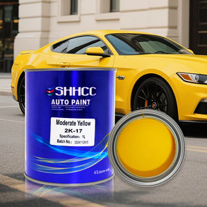 Оптовая цена на китайские автомобильные фабрики краски аэрозольная краска для автомобиля 2K умеренных Желтых Цветов автомобильной краски - Product Image 2