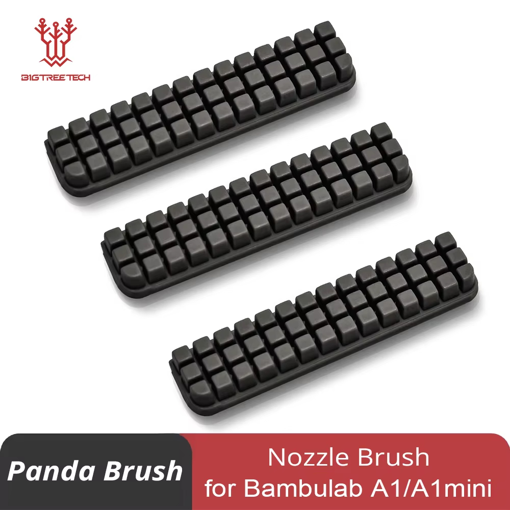 BIGTREETECH Panda Brush Nozzle Cleaning Brush For Bambu Lab A1 A1 Mini 3D Printer Accessory