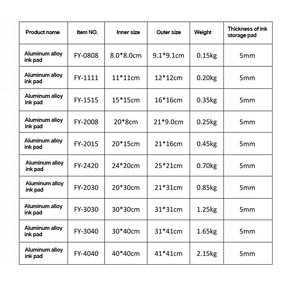 <span class=keywords><strong>Tampon</strong></span> <span class=keywords><strong>encreur</strong></span> MaxMark extra large en alliage d'aluminium et offrez un <span class=keywords><strong>tampon</strong></span> <span class=keywords><strong>encreur</strong></span> <span class=keywords><strong>gratuit</strong></span> en feutre industriel - Product Image 5