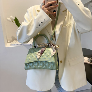New Designer Bag <strong>Navy</strong> Ladies Purse <strong>Handbags</strong> for Women Luxury Purse with Scarf <strong>Leather</strong> Designer Women's Bags New Designer 2023 - Product Image 3