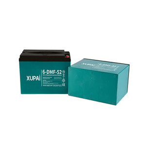 XUPAI 6-DMF-52 Offre Spéciale 12V 48V <span class=keywords><strong>52Ah</strong></span> acide de plomb <span class=keywords><strong>batterie</strong></span> AGM scellée à Cycle profond 20hr usine directe <span class=keywords><strong>Auto</strong></span> voiture chariots de golf médical - Product Image 1
