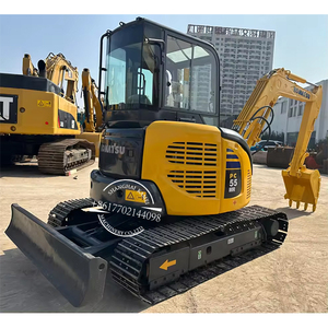 High-Quality Japanese <b>Model</b> 2023 Used Komatsu PC35MR Original Mini Excavator in Good Condition PC55 - Product Image 1