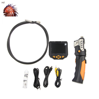 1080P HD endoscope tournant à 180 degrés 8mm caméra réparation automatique endoscope d'inspection industrielle
