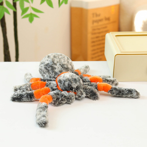 Série de poupées d'insectes créatives pour la décoration de la maison, jouets <span class=keywords><strong>en</strong></span> peluche mignons (araignée, coccinelle, papillon), cadeau d'anniversaire - Product Image 2