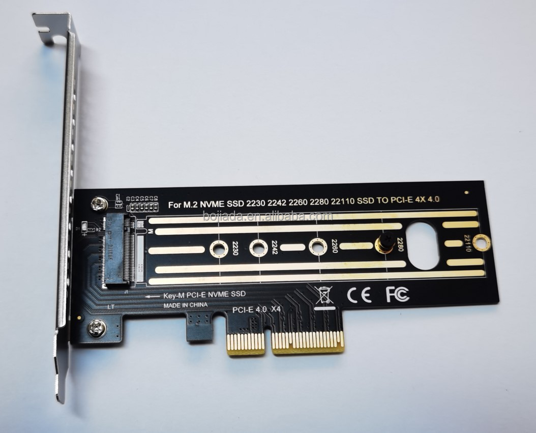 Scheda Adattatore PCI-E 4X A M.2 Con Doppia Interfaccia B-Key E M-Key - Supporto NVMe E NGFF SATA, Con Cavo E Viti