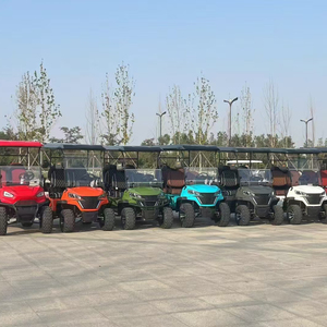 Chariot de <span class=keywords><strong>golf</strong></span> tout-terrain <span class=keywords><strong>6</strong></span> places de haute qualité Chariot de <span class=keywords><strong>golf</strong></span> de rue 2-en-1 Chariot de <span class=keywords><strong>golf</strong></span> électrique facile à changer pour diverses occasions - Product Image 6