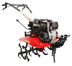Petit cultivateur rotatif CHINA JIULIN pour rizières, <span class=keywords><strong>scarificateur</strong></span>, tracteur à pousser à la main, déchiqueteur pour ferme et verger - Product Image 5