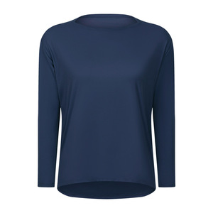 <span class=keywords><strong>Camiseta</strong></span> Deportiva Casual Holgada de Manga Larga para Mujer, de Secado Rápido, para Yoga y Running, <span class=keywords><strong>Nueva</strong></span> Moda 2026 - Product Image 4