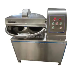 Ticari kullanım endüstriyel gıda parçalayıcı/sebze kesicisi/et kase kesici makinesi