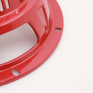 Cadre de haut-parleur rouge de 8 pouces en fer pour voiture, accessoires et pièces de haut-parleur, vente chaude - Product Image 3