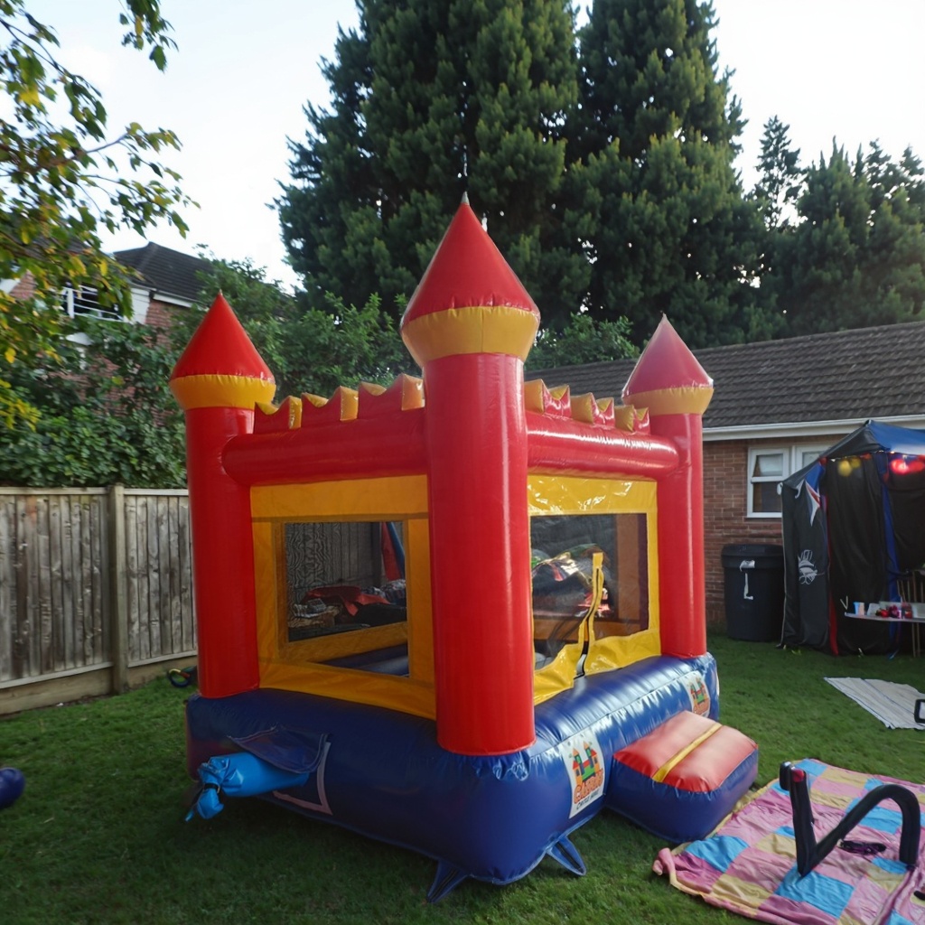 Castillo hinchable de PVC de 3x3m y 0,48mm