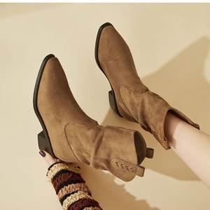 Bottes pour enfants, mode d'hiver, Mary Jane, bout ouvert, cuir synthétique, PVC, rouge, <span class=keywords><strong>Astro</strong></span>, garçons, filles, grandes bottes - Product Image 5