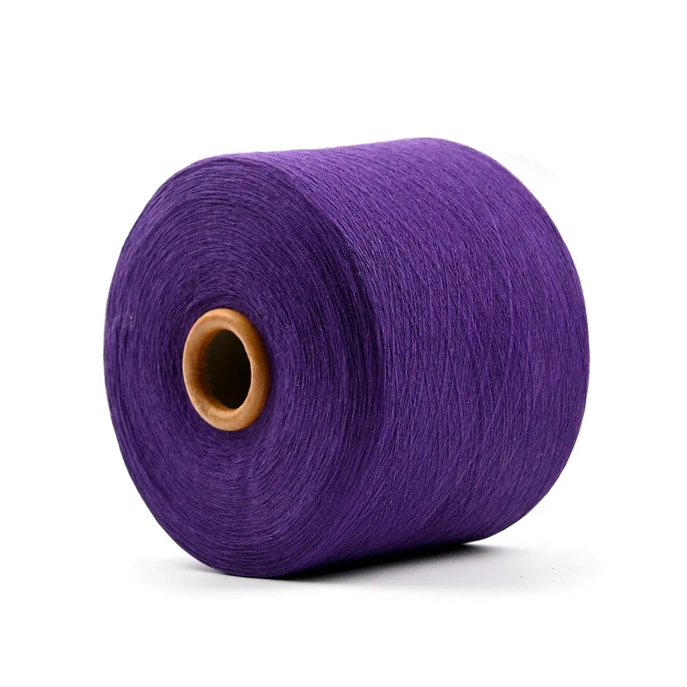 wholesale fancy cotton weaving blended knitting yarns for working gloves