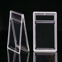 Premium Résistant Aux Uv Clair Standard Cgc Pgc ASP 35 Pt Grade Sport Baseball Carte À Collectionner Dalle Snap Case Holder avec Étiquette