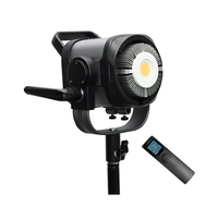 Projecteur LED professionnel 100W, flash stroboscopique 5600K, lampe COB pour photographie avec télécommande pour studio vidéo
