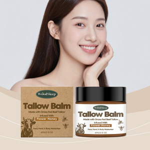 Crème hydratante au beurre pour le visage et le corps, soin quotidien pour peaux sèches. - Product Image 2