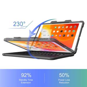 เคสคีย์บอร์ดแบบมีขาตั้ง 3 ขา พร้อมช่องใส่ปากกา ป้องกันอย่างดี รองรับการเชื่อมต่อแบบ Smart Connect และคีย์บอร์ดบลูทูธแบบ Smart 3 ขา รองรับ MFi - Product Image 5