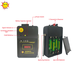 HAPPINESS Sistema di accensione sequenziale a 12 canali con controllo remoto wireless <span class=keywords><strong>da</strong></span> 150 m per fontane <span class=keywords><strong>da</strong></span> palco, fuochi d'artificio a torta e petardi in plastica - Product Image 6