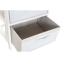 Commode en bambou et paulownia 42x32x45cm 3:80 Blanc