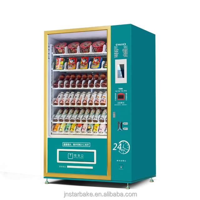 Refrigerated Combo Soda Vending Machine Snack Vending Machine for Foods and Drinks