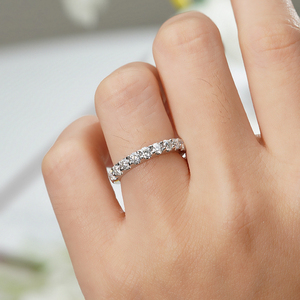 Women's <b>925</b> Sterling <b>Silver</b> <b>Ring</b> Minimalist Stackable Band for Daily Wear - Product Image 2