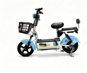 Vélo <span class=keywords><strong>électrique</strong></span> moderne et élégant à batterie plomb-acide, haute performance, <span class=keywords><strong>avec</strong></span> cadre à passage facile, idéal pour les courses quotidiennes et la livraison - Product Image 1