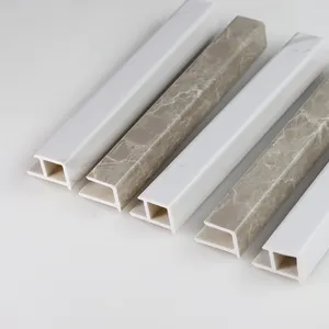 Pvc Tile Trim 10MM Close Type Plastic Angle Tile Trim