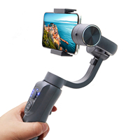 Stabilizzatore Gimbal a 3 Assi con Tracciamento AI di Viso e Oggetti, Gimbal Portatile per Smartphone con Treppiede per Vlog, Streaming Live e Riprese Video