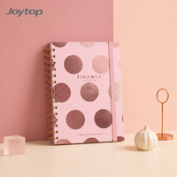 Joytop organisateur personnalisé couverture rigide Agenda Budget Finace Planner planificateur d'argent fournitures scolaires agenda cahier avec autocollants