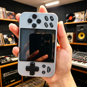 Mini console de jeu portable L9 pour enfants, charge sans fil, jeux classiques intégrés, grosse batterie, console de jeu de poche - Product Image 3