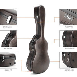 Coque <span class=keywords><strong>rigide</strong></span> solide de 39 pouces, étui de <span class=keywords><strong>guitare</strong></span> électrique basse <span class=keywords><strong>classique</strong></span> très protecteur, <span class=keywords><strong>housse</strong></span> portable en fibre de verre multiple - Product Image 3