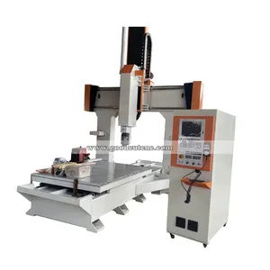 Big Discount 3D GoodCut 1325 5 Axis Cnc Router for Wood Table/Door ATC Cutting and Engraving