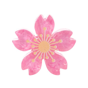 Decoraciones de flores de resina Sakura para proyectos de manualidades, accesorios hechos a mano, suministros de manualidades de plástico - Product Image 5