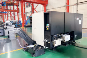 Torno CNC de cama inclinada de alta precisión iHT521 con torreta eléctrica de 12 estaciones - Product Image 4