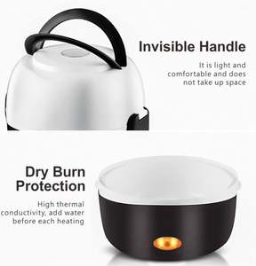 Boîte à lunch isotherme double couche en acier inoxydable – Grande capacité, portable, pour le bureau, les affaires et l'extérieur - Product Image 6