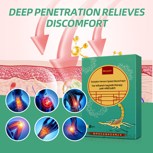 8 pcs/बॉक्स सबसे लोकप्रिय उत्पाद कम कीमत मधुमक्खी जहर मोक्सीबुशन अब तक इन्फ्रारेड दर्द राहत पैच - Product Image 2