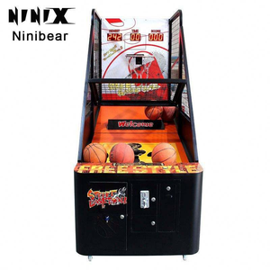 เครื่องเล่นบาสเก็ตบอลอาร์เคดแบบหยอดเหรียญสำหรับศูนย์เกมในห้างสรรพสินค้า - Product Image 2