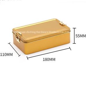 180*110*55mm bánh dứa hộp sắt bao bì kẹo cưới cầm tay Hộp Quà Tặng Tiramisu thực phẩm khóa hộp sắt bao bì - Product Image 4