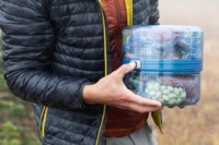 Conteneur de stockage alimentaire pliable et extensible, résistant aux morsures, pour la protection de la faune, idéal pour le camping et la randonnée