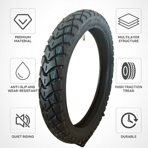 Neumáticos de motocicleta de alta resistencia 90/90-18 T78 personalizados de fábrica, neumáticos de rally con tracción mejorada para cruces en ravines empinados - Product Image 2