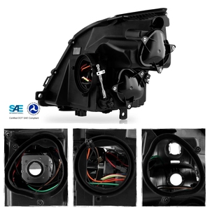 Feux avant HID CTS pour Cadillac CTS berline 2009-2013, phare GM2502357 22755337 - Product Image 4