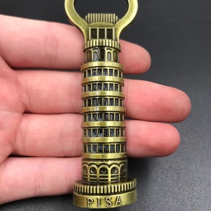 La Torre Inclinada de Pisa, Italia, el Abridor de Botellas Magnético para Refrigerador con Diseño de la Isla de Alcatraz, Colombia, <span class=keywords><strong>Egipto</strong></span> y <span class=keywords><strong>Turismo</strong></span> Magnético - Product Image 3