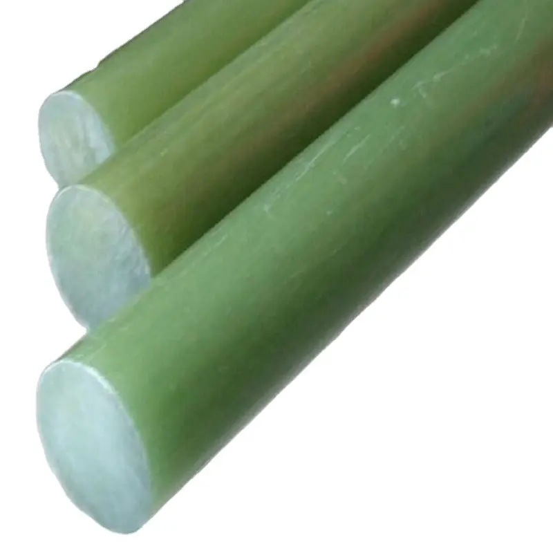 Fibre de verre de petite taille Rod solide Rod Rod blanc ou noir de FRP GRP