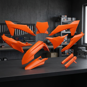 2023-2024 per KTM SX-F 350 fluorescente arancione Full Plastic Kit Premium moto accessori - Product Image 2