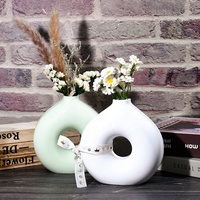 DM1105 Grand Moule en Silicone pour Pot de Fleurs en Béton Vase Résine, Moule de Coulée pour Bricolage Ciment, Affichage de Fleurs Séchées, Jardinière, Ornement, Artisanat