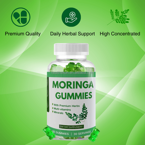 Gommes à l'extrait de feuille de Moringa biologique de marque privée ourson en gomme OEM pour adultes ne convient pas aux femmes enceintes - Product Image 3